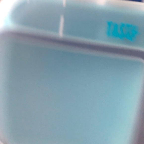 Blue & teal bento box with snap lid - Picture 4 of 8
